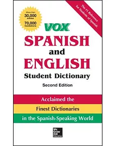 vox Spanish and English Student Dictionary