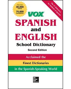 vox Spanish and English School Dictionary