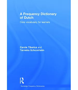 A Frequency Dictionary of Dutch: Core Vocabulary for Learners