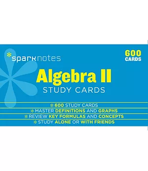 Algebra II Study Cards
