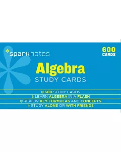 Algebra Sparknotes Study Cards