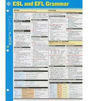 Sparkcharts ESL and EFL Grammar