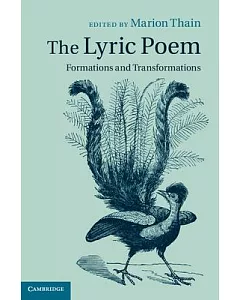 The Lyric Poem: Formations and Transformations