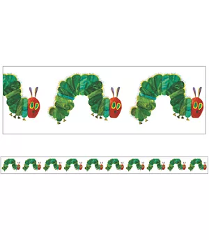The Very Hungry Caterpillar 3�� Straight Border