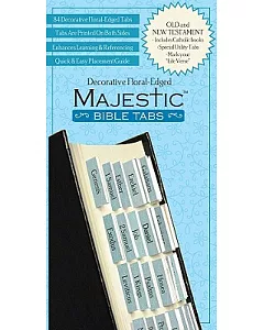 Majestic Decorative Floral-Edged Bible Tabs
