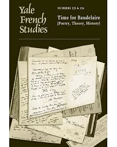Time for Baudelaire (Poetry, Theory, History)