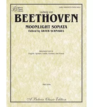Moonlight Sonata: Early Advanced Piano Solo