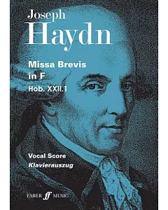 Missa Brevis in F: Vocal Score (Satb With Ss Soli)