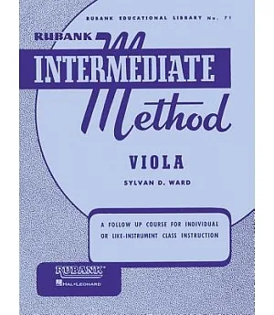 Rubank Intermediate Method Viola