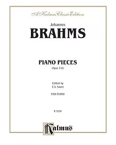 Johannes brahms Piano Pieces: Opus 118