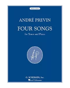 Andre previn - Four Songs: For Tenor And Piano