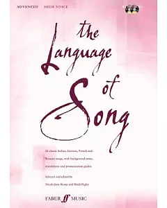 The Language of Song -- Advanced: High Voice