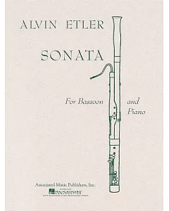 Sonata: Bassoon With Piano Accompaniment