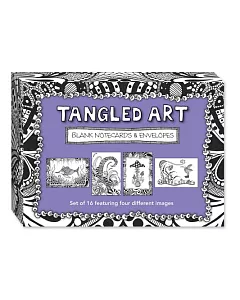 Tangled Art Blank Notecards & Envelopes