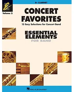 Concert Favorites: B Flat Clarinet