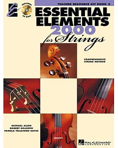 Essential Elements 2000 for Strings: Teacher Resource Kit