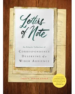 Letters of Note: An Eclectic Collection of Correspondence Deserving of a Wider Audience