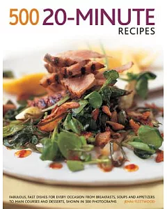 500 20-Minute Recipes: Fabulous, Fast Dishes for Every Occasion from Breakfasts, Soups and Appetizers to Main Courses and Desser