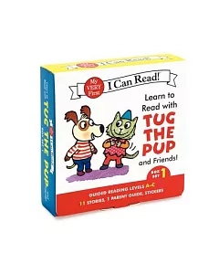 Learn to Read With Tug the Pup and Friends! Set 1: Guided Reading Levels A-C