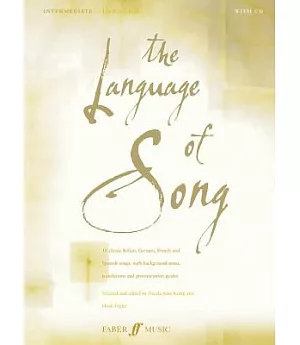 The Language of Song -- Intermediate: Low Voice