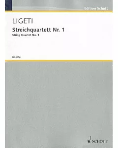 String Quartet No. 1: Score and Parts