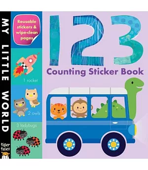 123 Counting Sticker Book