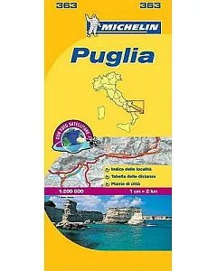 michelin Map Puglia