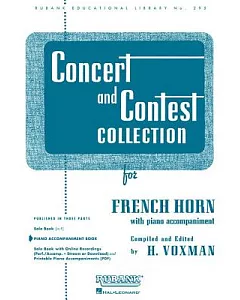 Concert and Contest Collection: French Horn - Piano Accompaniment