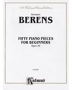 50 Piano Pieces for Beginners, Op. 70