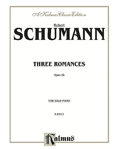 Three Romances, Op. 28