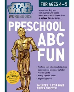 Star Wars Workbooks - Preschool ABC Fun!: For Ages 4-5