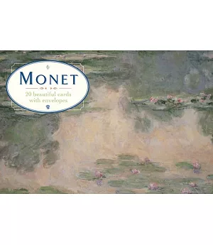 Monet - Card Box of 20 Notecards and Envelopes: A Delightful Pack of High-quality Fine Art Gift Cards and Decorative Envelopes