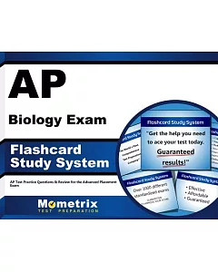 ap Biology exam Flashcard Study System: ap Test Practice Questions & Review for the Advanced Placement exam