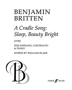 A Cradle Song -- Sleep Beauty Bright: Parts
