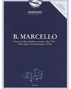 Marcello: Sonata for Flute and Basso Continuo Op. 2 No. 7 in B-flat Major