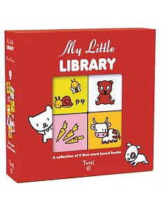 My Little Library: A Collection of 9 First Word Board Books