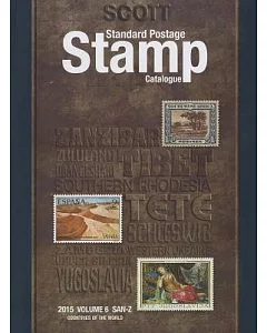 SCott Standard Postage Stamp Catalogue 2015: Countries of the World, San-Z