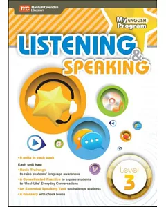 My English Program Listening & Speaking Level 3 with CD & Answerkey (American English Edition)
