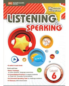 My English Program Listening & Speaking Level 6 with CD & Answerkey (American English Edition)