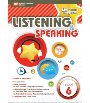 My English Program Listening & Speaking Level 6 with CD & Answerkey (American English Edition)