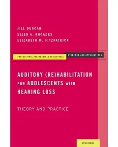 Auditory Rehabilitation for Adolescents With Hearing Loss: Theory and Practice