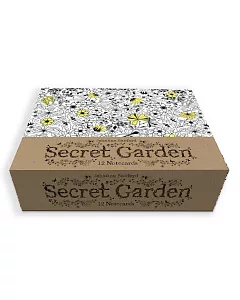 Secret Garden: 12 Notecards (祕密花園 12張萬用卡)