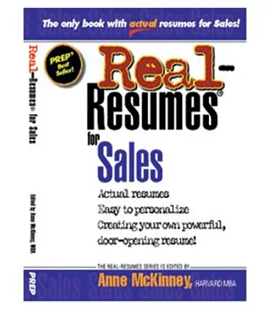 Real-Resumes for Sales