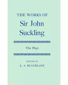 The Works of Sir John suckling: The Plays