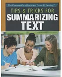Tips & Tricks for Summarizing Text