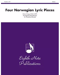 Four Norwegian Lyric Pieces: Score & Parts