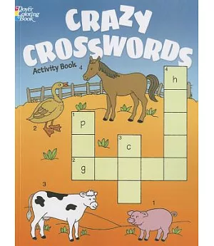 Crazy Crosswords Activity Book