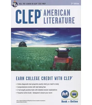 Clep American Literature: Book + Online