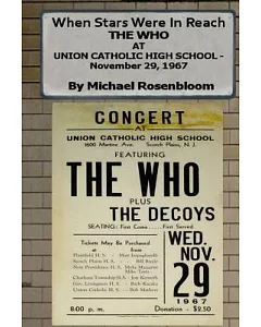When Stars Were in Reach: The Who at Union Catholic High School - November 29, 1967, Black & White Edition