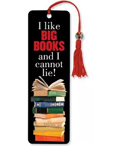 I Like Big Books Beaded Bookmark